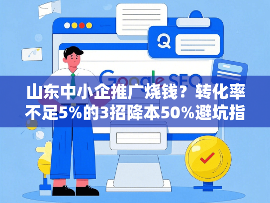 山东中小企推广烧钱？转化率不足5%的3招降本50%避坑指南