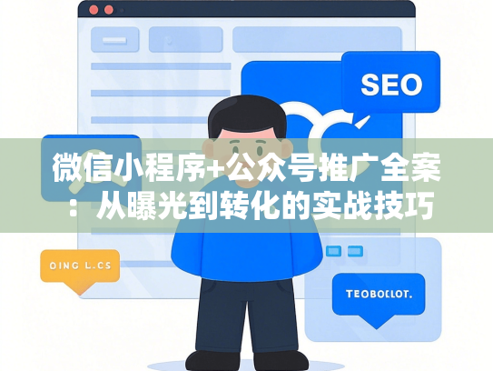 微信小程序+公众号推广全案：从曝光到转化的实战技巧