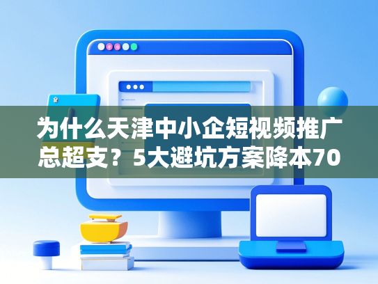 为什么天津中小企短视频推广总超支？5大避坑方案降本70%
