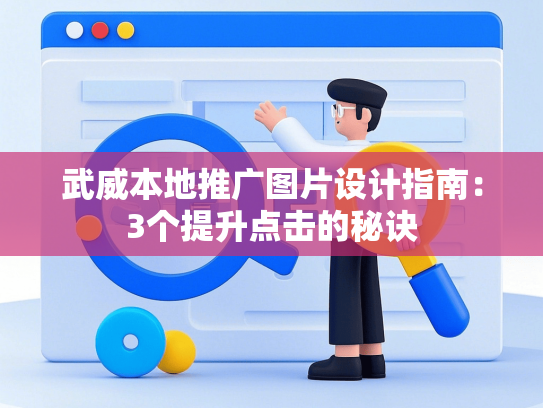 武威本地推广图片设计指南：3个提升点击的秘诀