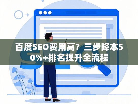 百度SEO费用高？三步降本50%+排名提升全流程-第1张图片