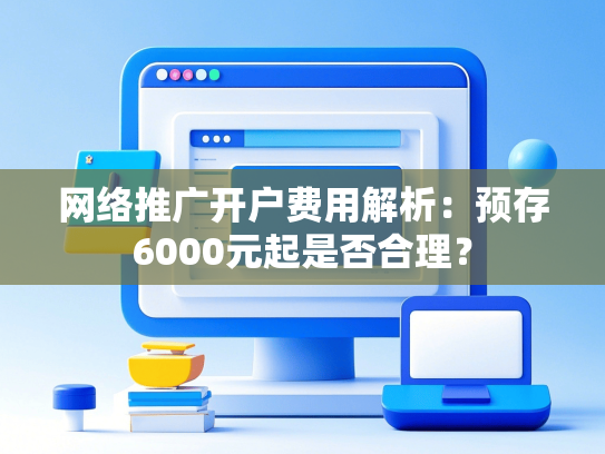 网络推广开户费用解析：预存6000元起是否合理？