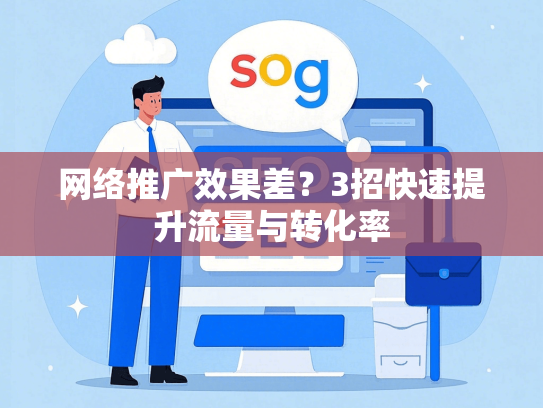 网络推广效果差？3招快速提升流量与转化率-第1张图片