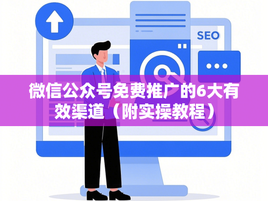 微信公众号免费推广的6大有效渠道（附实操教程）