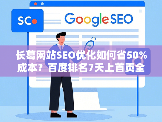 长葛网站SEO优化如何省50%成本？百度排名7天上首页全流程