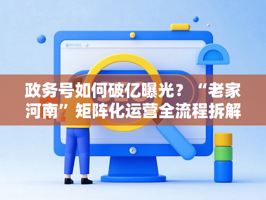 政务号如何破亿曝光？“老家河南”矩阵化运营全流程拆解