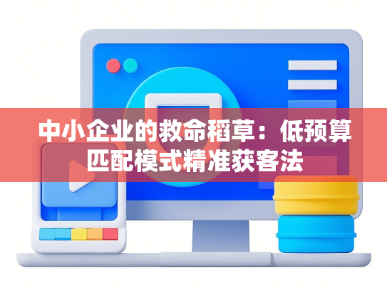中小企业的救命稻草：低预算匹配模式精准获客法
