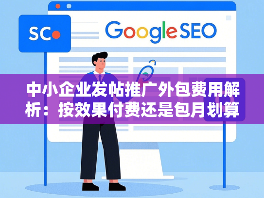 中小企业发帖推广外包费用解析：按效果付费还是包月划算？