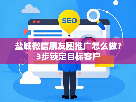 盐城微信朋友圈推广怎么做？3步锁定目标客户
