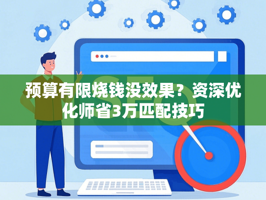 预算有限烧钱没效果？资深优化师省3万匹配技巧
