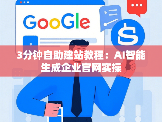 3分钟自助建站教程：AI智能生成企业官网实操