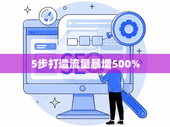 5步打造流量暴增500%