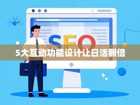5大互动功能设计让日活翻倍