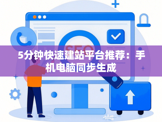 5分钟快速建站平台推荐：手机电脑同步生成