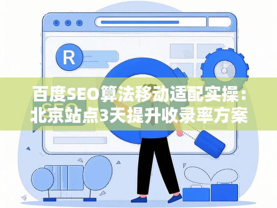 百度SEO算法移动适配实操：北京站点3天提升收录率方案