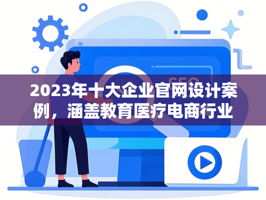 2023年十大企业官网设计案例，涵盖教育医疗电商行业