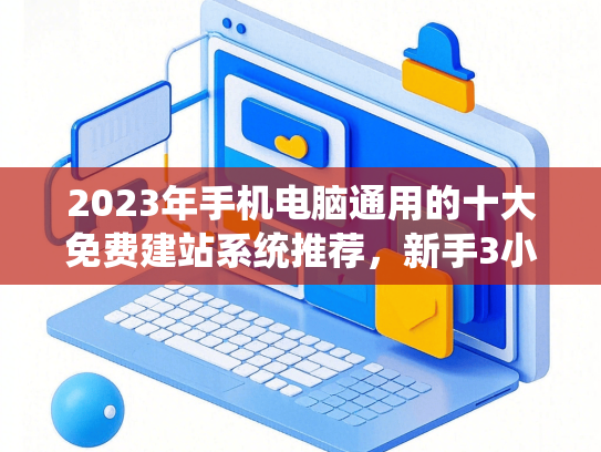 2023年手机电脑通用的十大免费建站系统推荐，新手3小时快速上线