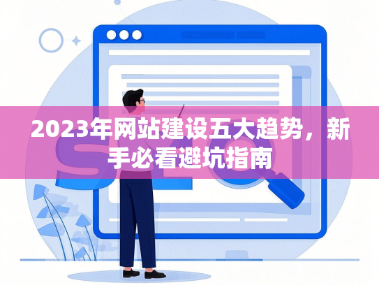 2023年网站建设五大趋势，新手必看避坑指南