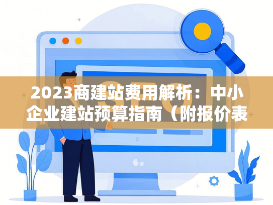 2023商建站费用解析：中小企业建站预算指南（附报价表）-第1张图片