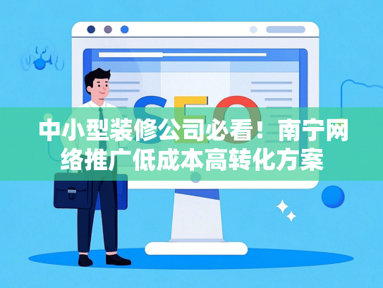 中小型装修公司必看！南宁网络推广低成本高转化方案