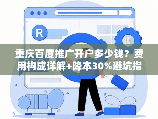 重庆百度推广开户多少钱？费用构成详解+降本30%避坑指南