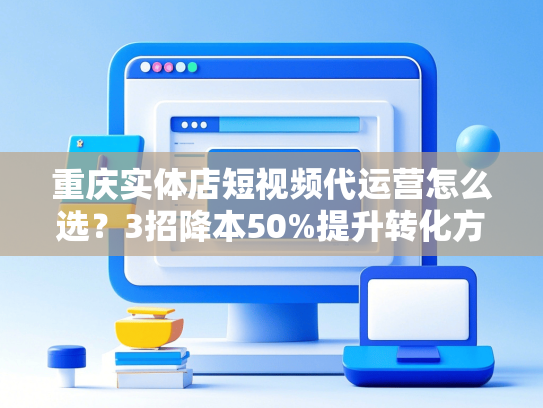 重庆实体店短视频代运营怎么选？3招降本50%提升转化方案