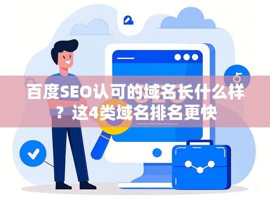 百度SEO认可的域名长什么样？这4类域名排名更快