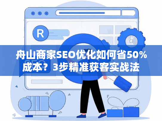 舟山商家SEO优化如何省50%成本？3步精准获客实战法