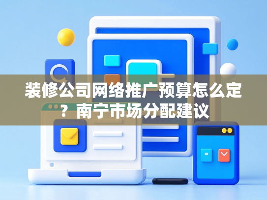 装修公司网络推广预算怎么定？南宁市场分配建议