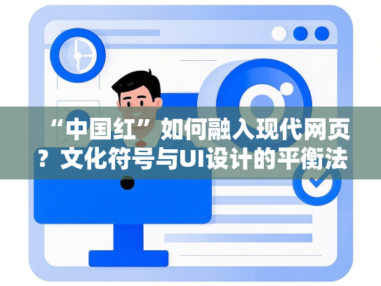“中国红”如何融入现代网页？文化符号与UI设计的平衡法则