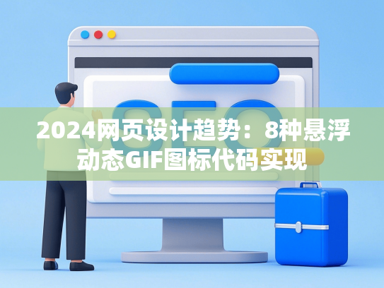 2024网页设计趋势：8种悬浮动态GIF图标代码实现