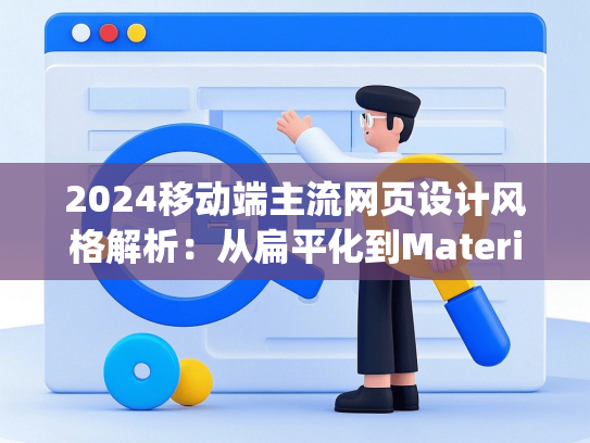 2024移动端主流网页设计风格解析：从扁平化到Material Design的实战应用