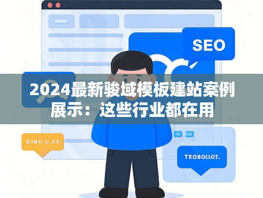2024最新骏域模板建站案例展示：这些行业都在用