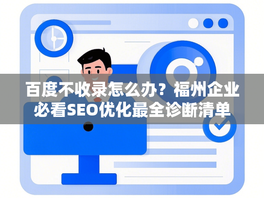 百度不收录怎么办？福州企业必看SEO优化最全诊断清单