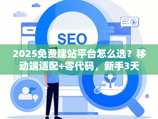 2025免费建站平台怎么选？移动端适配+零代码，新手3天上线攻略-第1张图片
