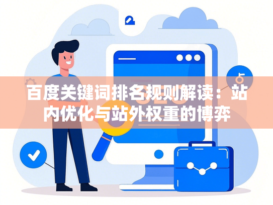 百度关键词排名规则解读：站内优化与站外权重的博弈