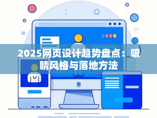 2025网页设计趋势盘点：吸睛风格与落地方法