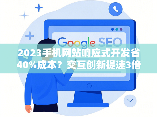 2023手机网站响应式开发省40%成本？交互创新提速3倍转化