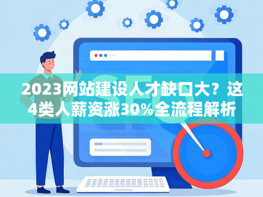 2023网站建设人才缺口大？这4类人薪资涨30%全流程解析