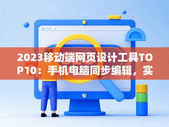 2023移动端网页设计工具TOP10：手机电脑同步编辑，实时预览效果