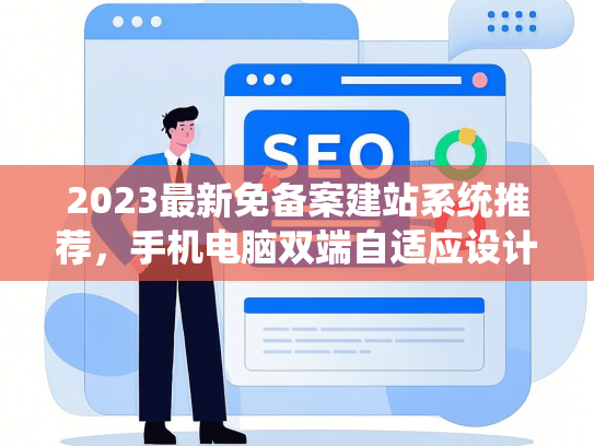 2023最新免备案建站系统推荐，手机电脑双端自适应设计