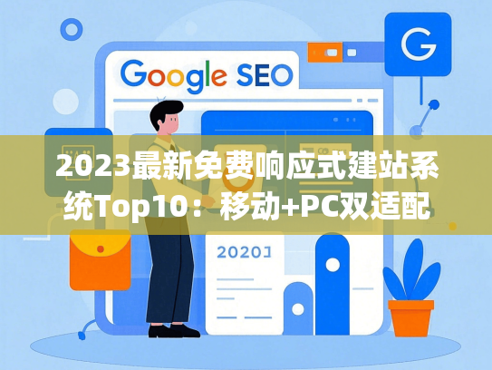 2023最新免费响应式建站系统Top10：移动+PC双适配-第1张图片