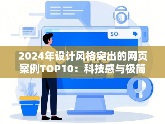 2024年设计风格突出的网页案例TOP10：科技感与极简风趋势解析