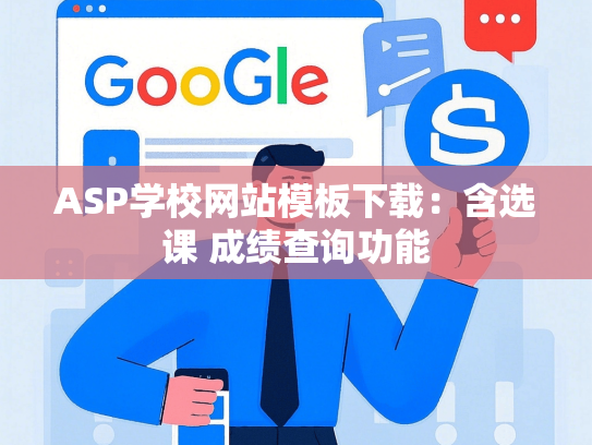 ASP学校网站模板下载：含选课 成绩查询功能