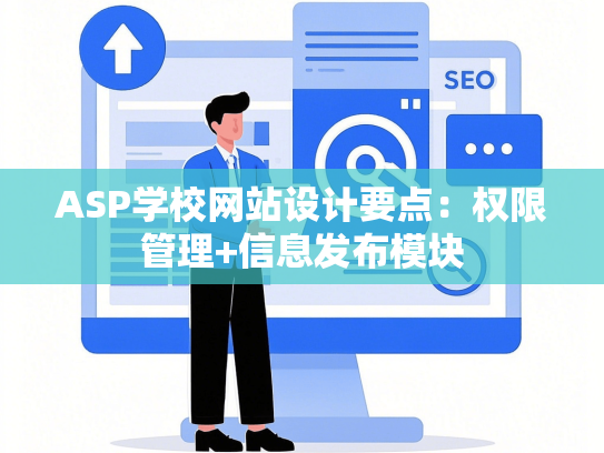 ASP学校网站设计要点：权限管理+信息发布模块