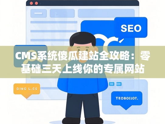 CMS系统傻瓜建站全攻略：零基础三天上线你的专属网站