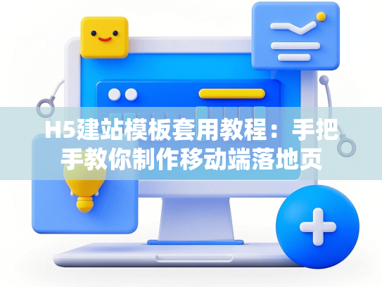 H5建站模板套用教程：手把手教你制作移动端落地页