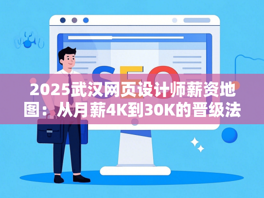 2025武汉网页设计师薪资地图：从月薪4K到30K的晋级法则