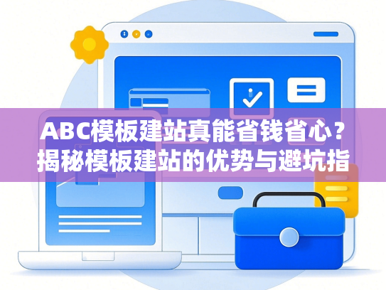 ABC模板建站真能省钱省心？揭秘模板建站的优势与避坑指南