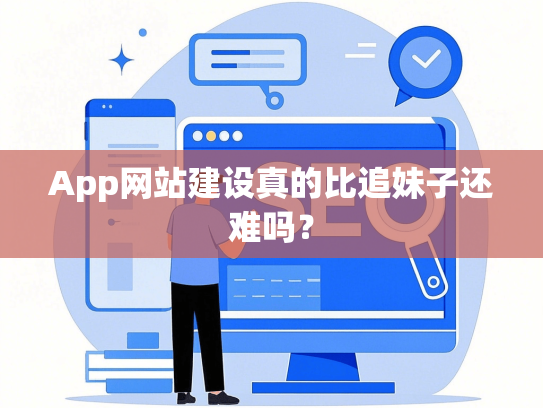 App网站建设真的比追妹子还难吗？